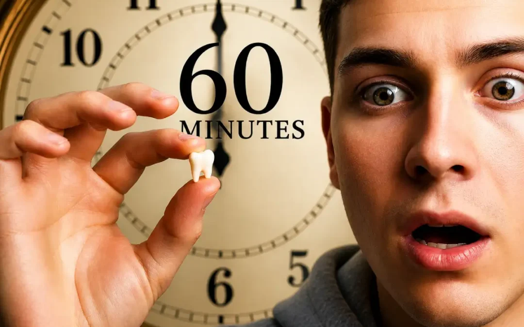 The 60-Minute Window: What to Do (And What NOT to Do) When You Knock Out a Tooth